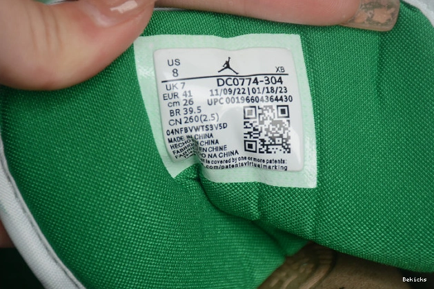 Rep BK green” low jordan air dc0774-304 1 “lucky 1107